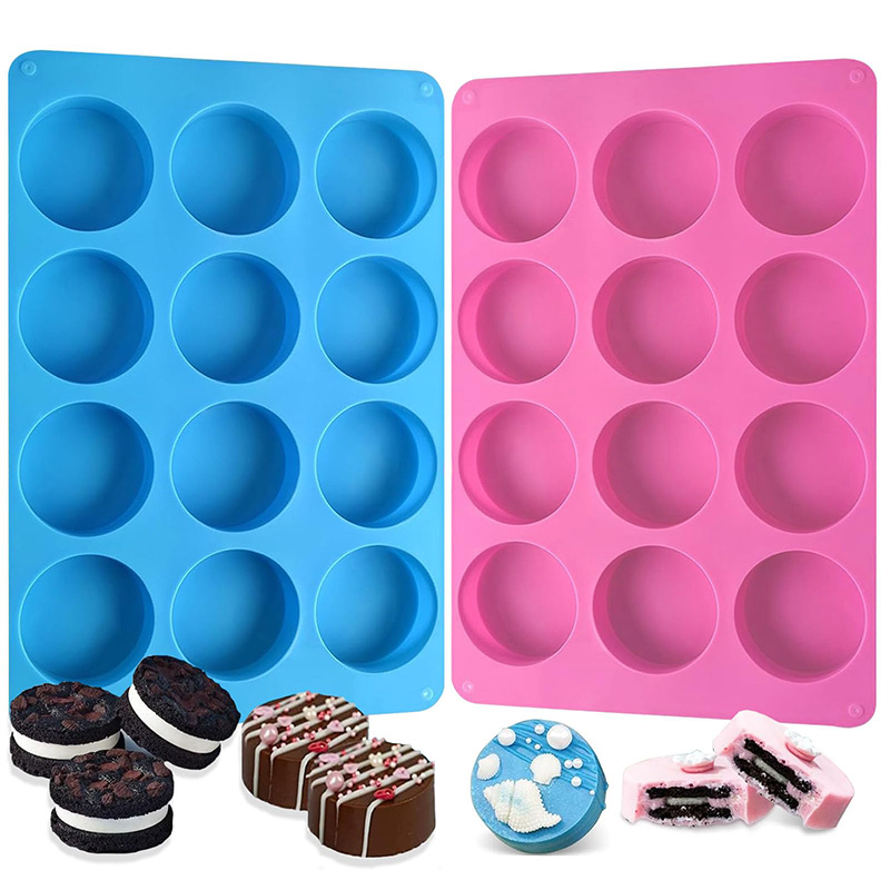 Soap Mold Silicone Loaf - Stampi in Silicone Rotondi a 12