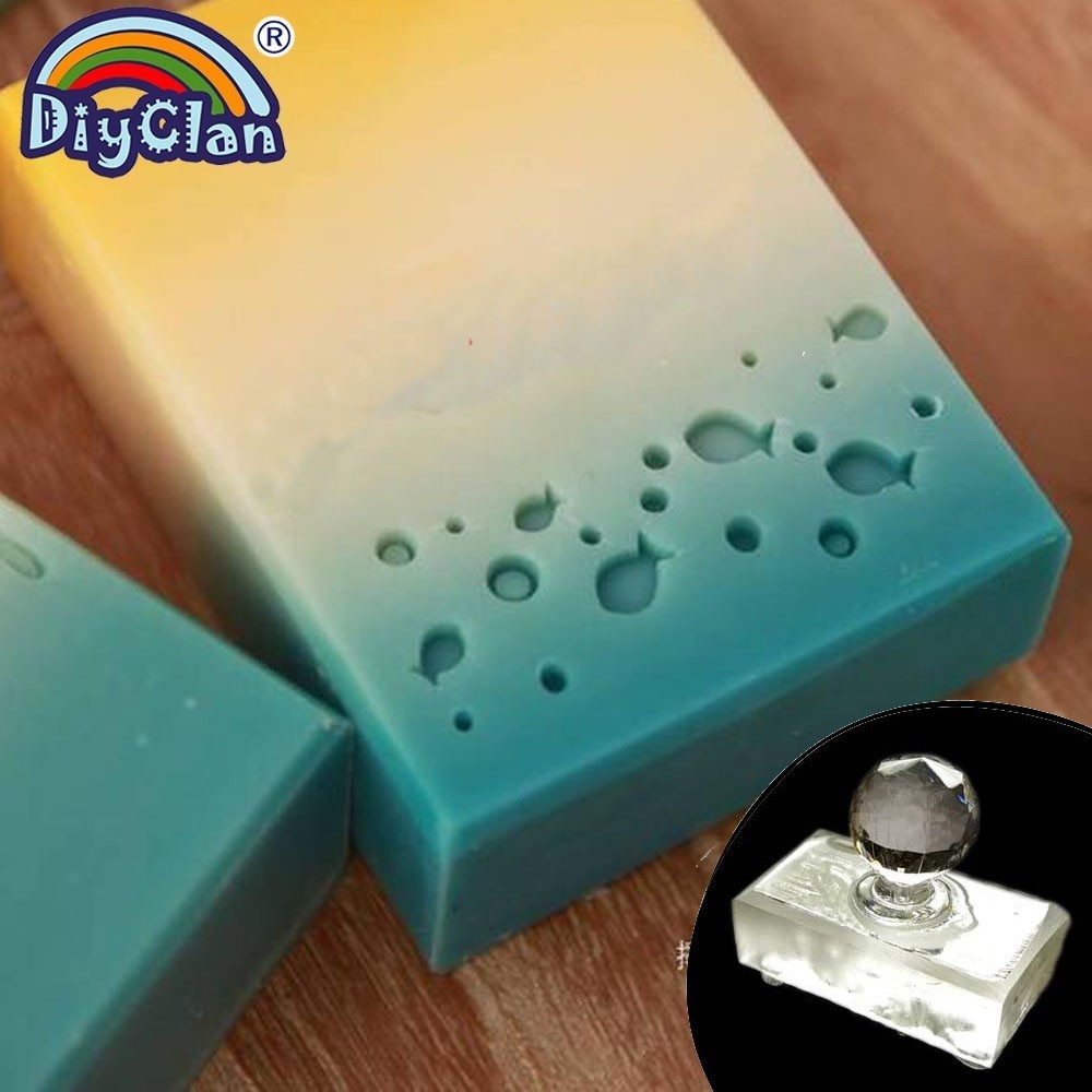 Soap Making Websites - Timbro per sapone in acrilico fatto