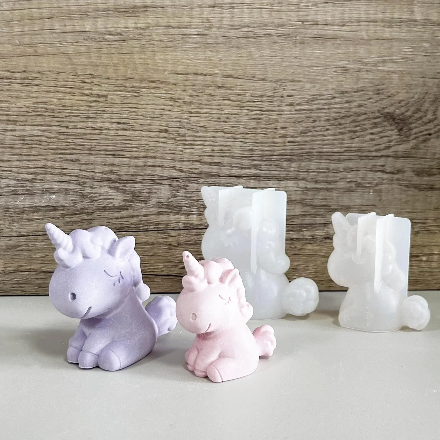 Soap Making Tutorial - 3D geometrica in silicone unicorno gatto