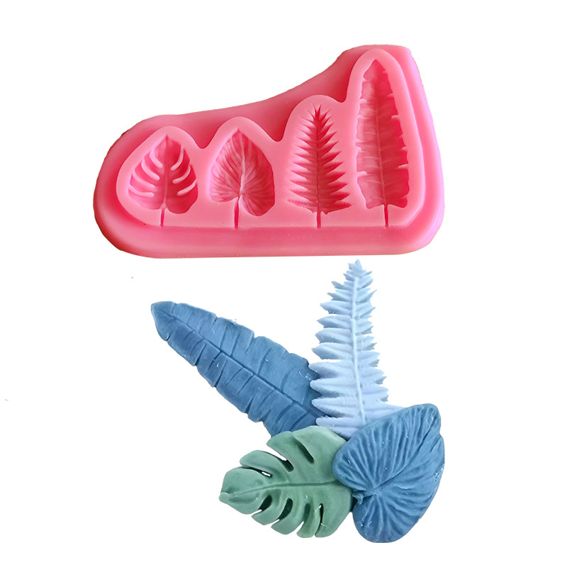 Soap Making Tutorial - Stampi in silicone con foglie di