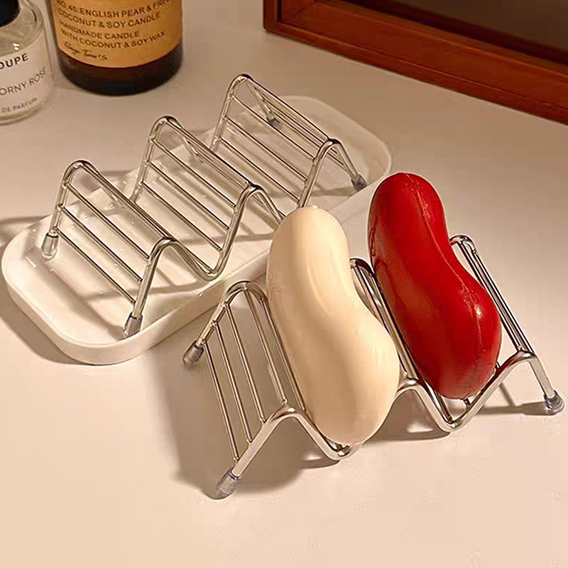 Soap Dish Draining - Portasapone in Acciaio Inox con Drenaggio,