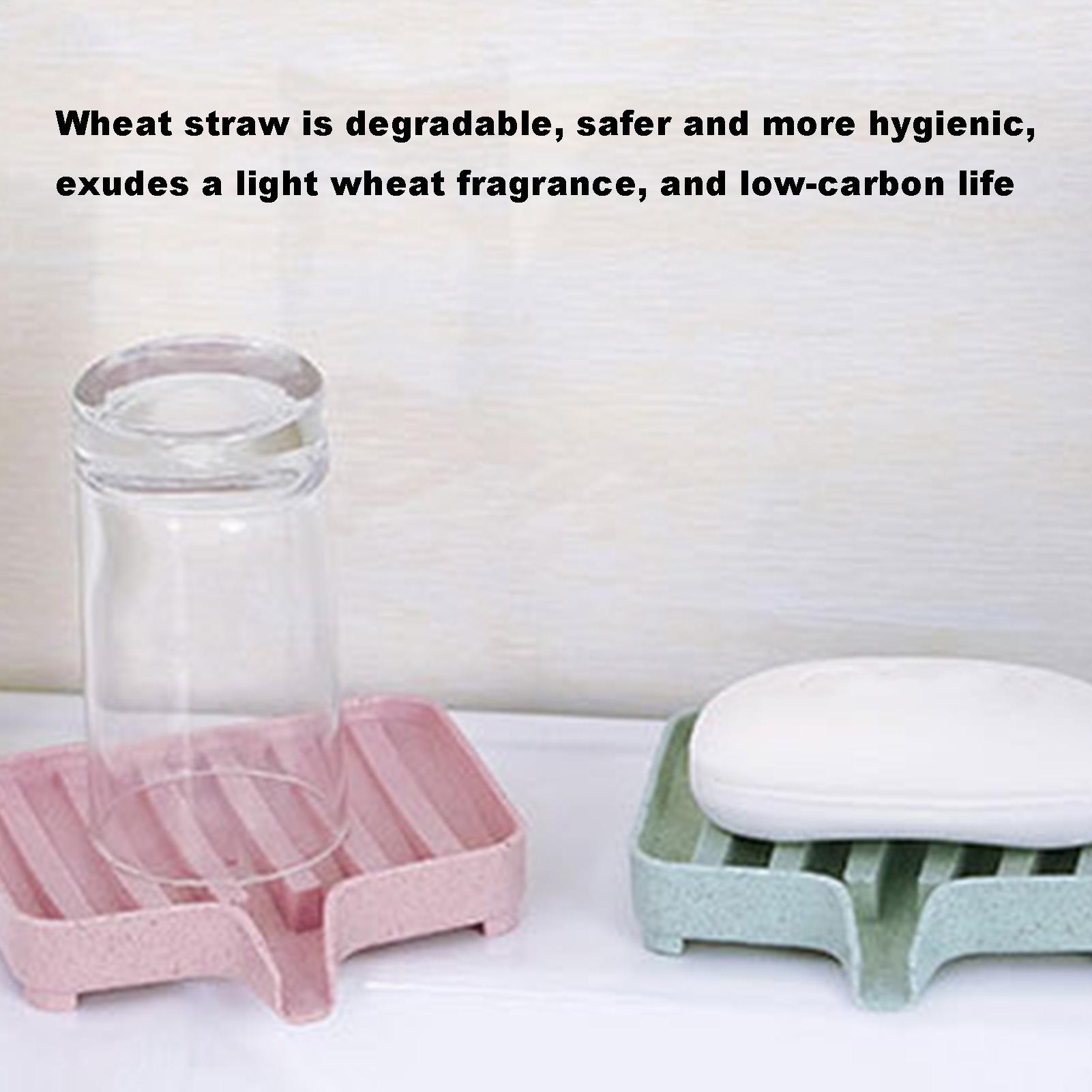 Soap Dish Draining - Portasapone Multiuso con Vassoio di Drenaggio,