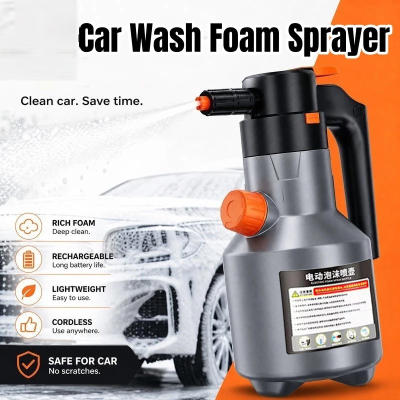 Soap Making Foam - Spruzzatore di Schiuma Elettrico per Auto,
