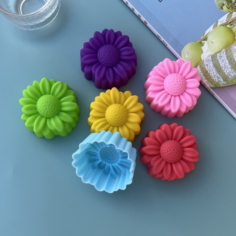 Soap Making Tutorial - Set di 6 Stampi in Silicone