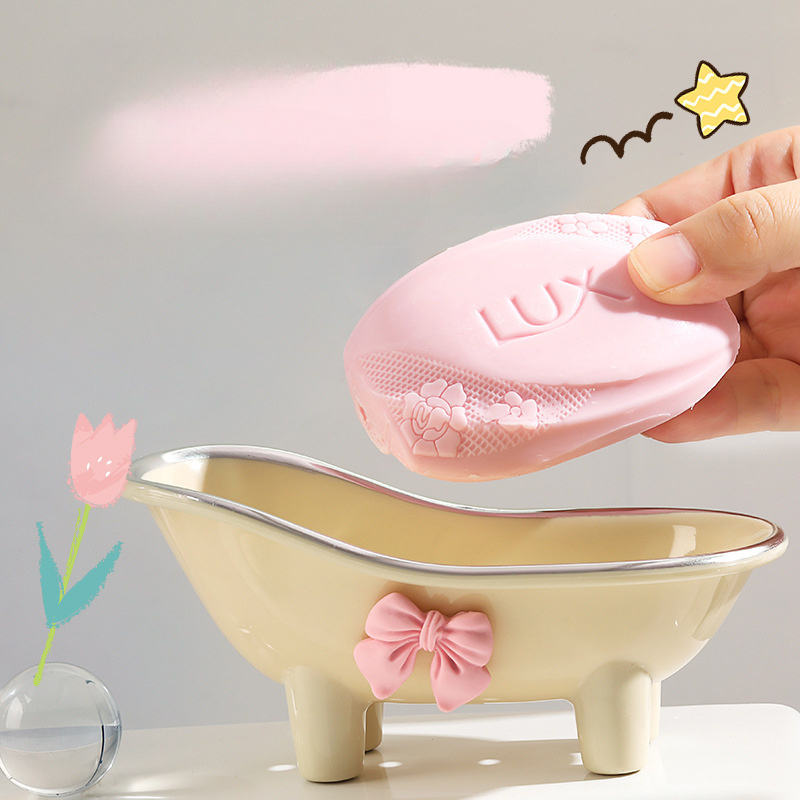Soap Dish Draining - Portasapone in Plastica per Bagno -
