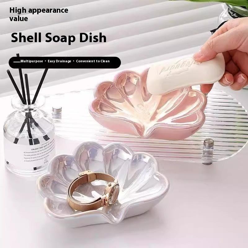 Soap Dish Draining - 1/2 Pezzi Portasapone a Forma di