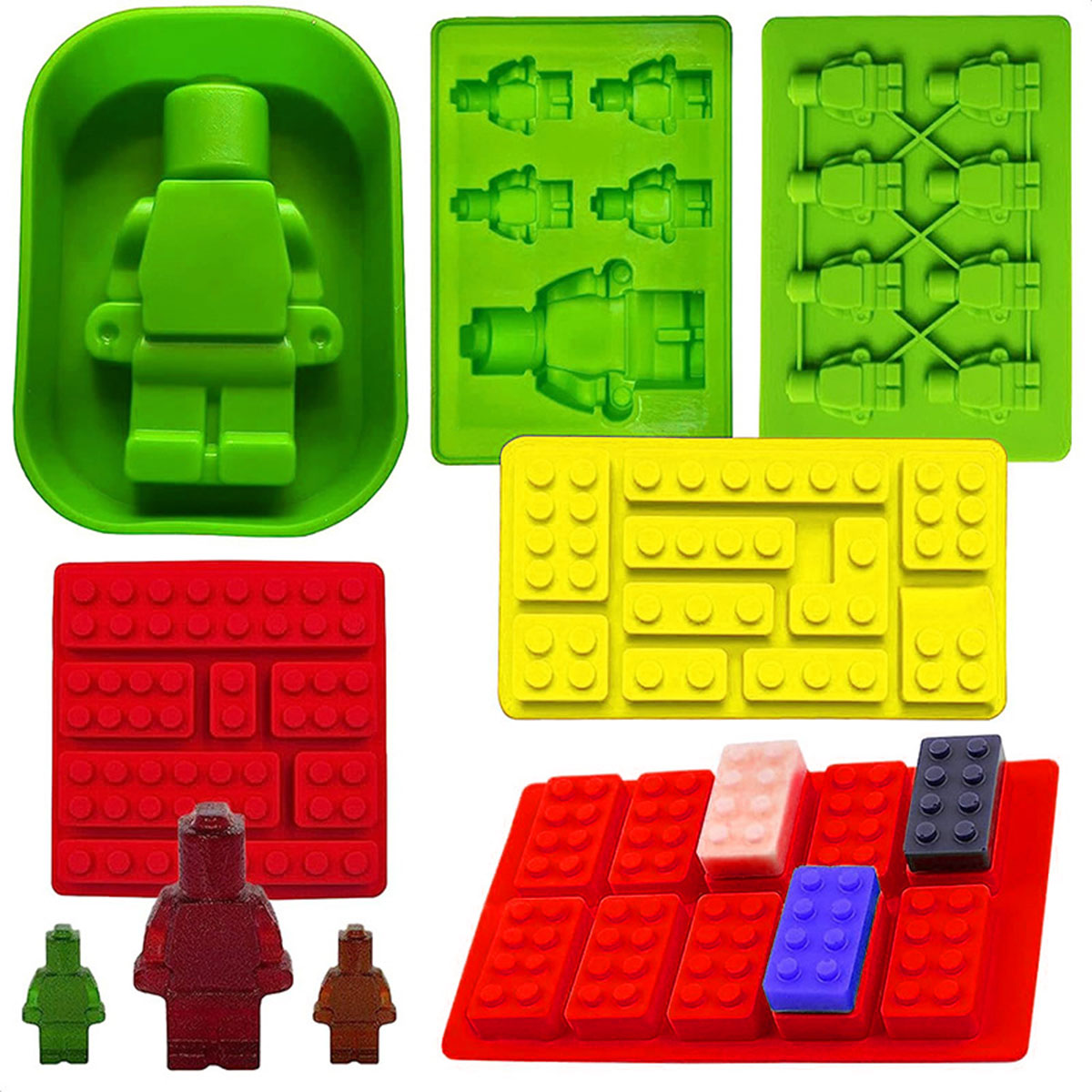 Soap Making Websites - Robot a 5 cavità stampo per