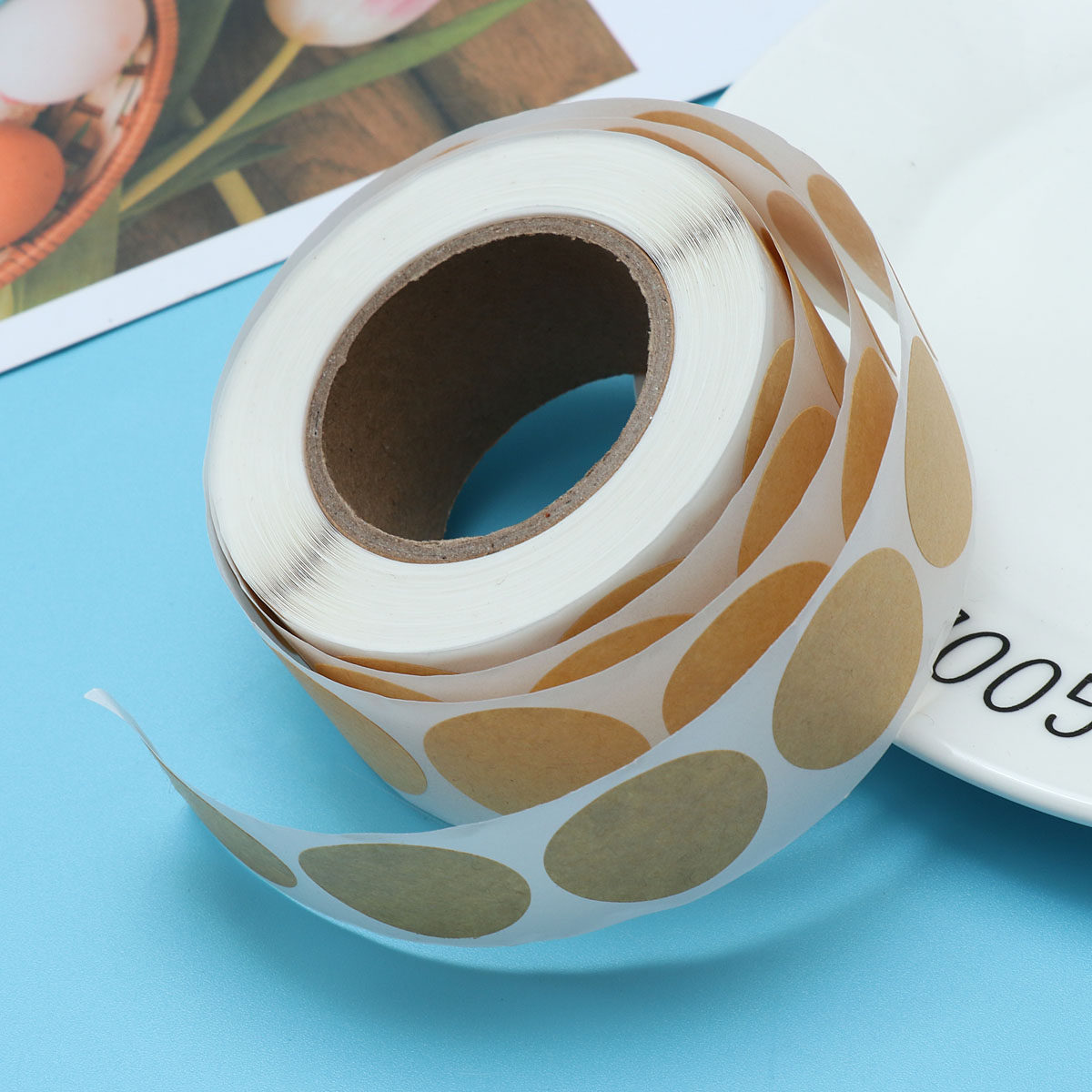 500 Pezzi di Etichette Rotonde - Kraft Soap Label recensione e prezzo