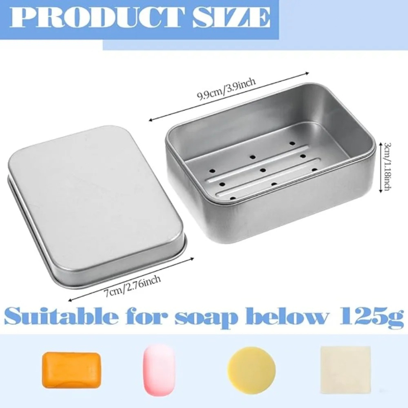 Portasapone portatile in allum - Soap Dish Draining recensione e prezzo