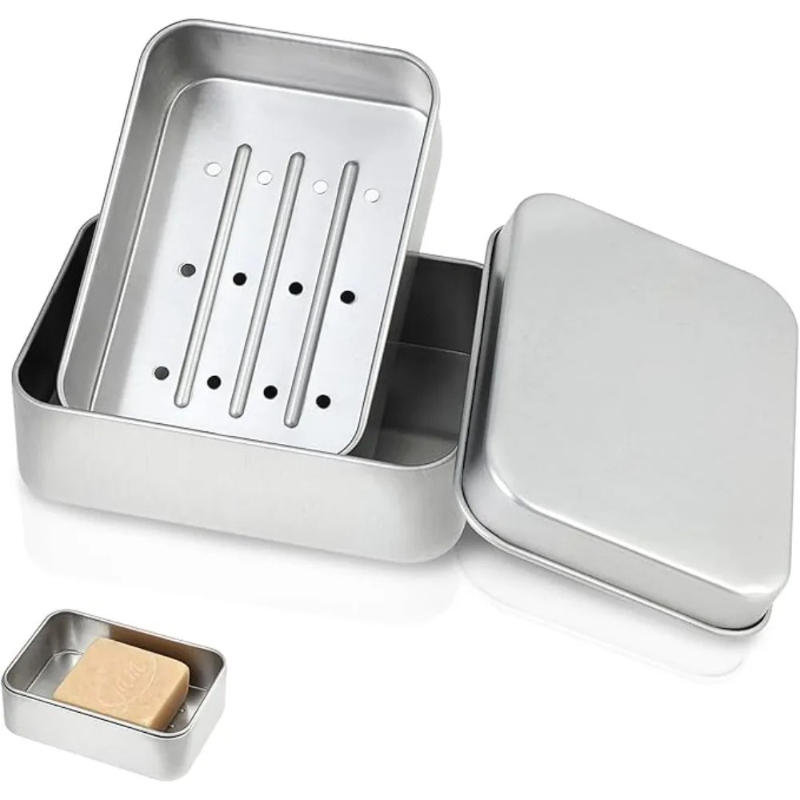 Portasapone portatile in allum - Soap Dish Draining recensione e prezzo