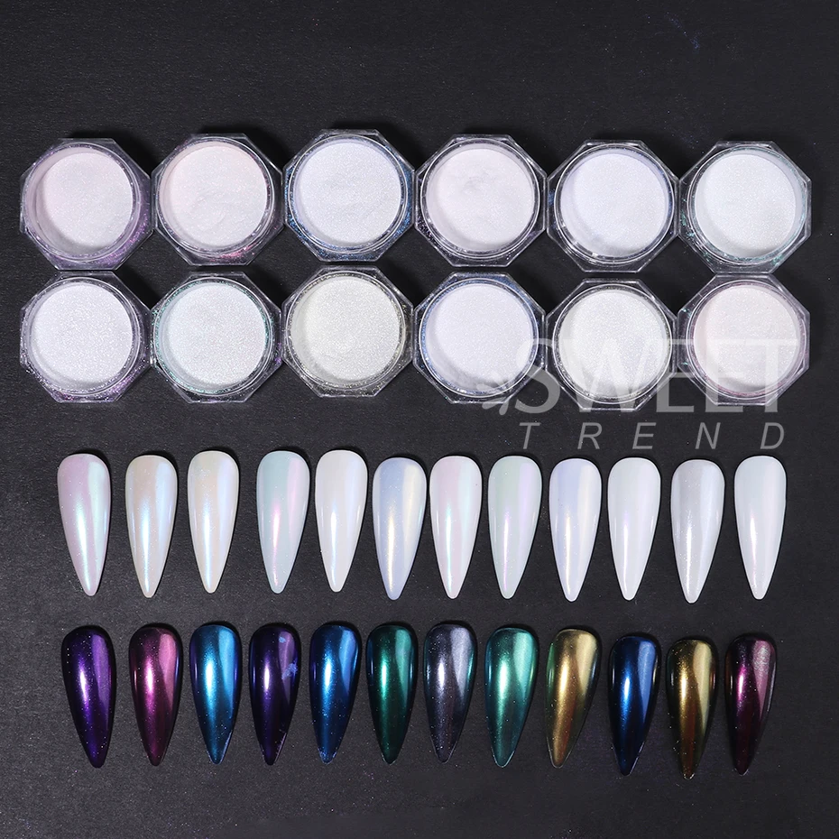 12 pz/set Shimmer Aurora Specc - Mica Powder Colorant recensione e prezzo