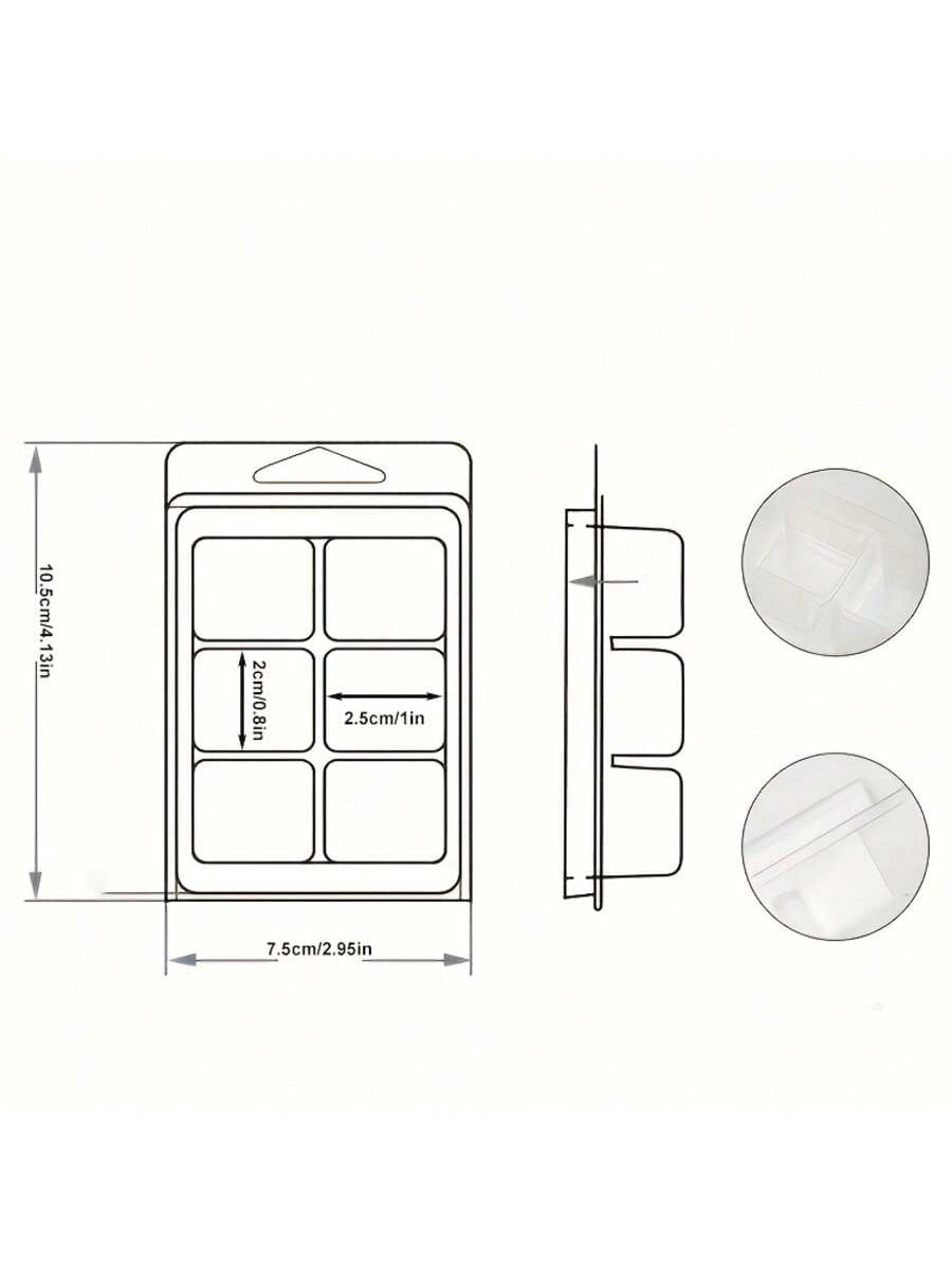 12/24 Pezzi Vassoio per Stampi - Soap Making Websites recensione e prezzo