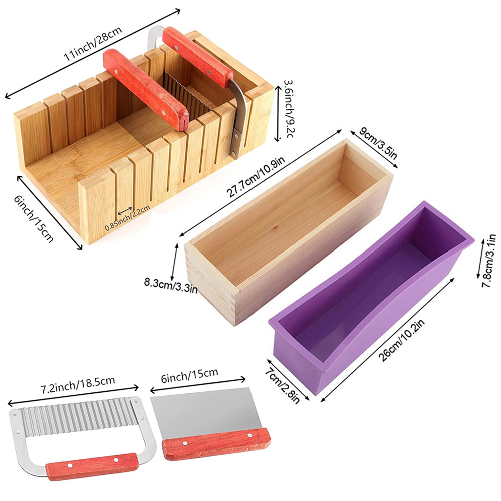 Kit per la produzione di sapon - Soap Mold Silicone Loaf recensione e prezzo