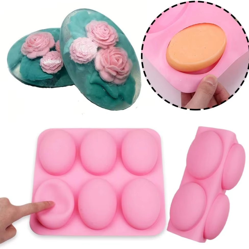 Stampi in silicone a 6 cavità  - Soap Making Websites recensione e prezzo