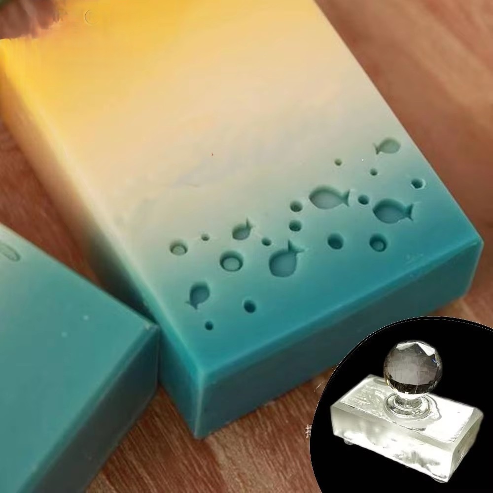 Timbro per sapone in acrilico  - Soap Making Websites recensione e prezzo