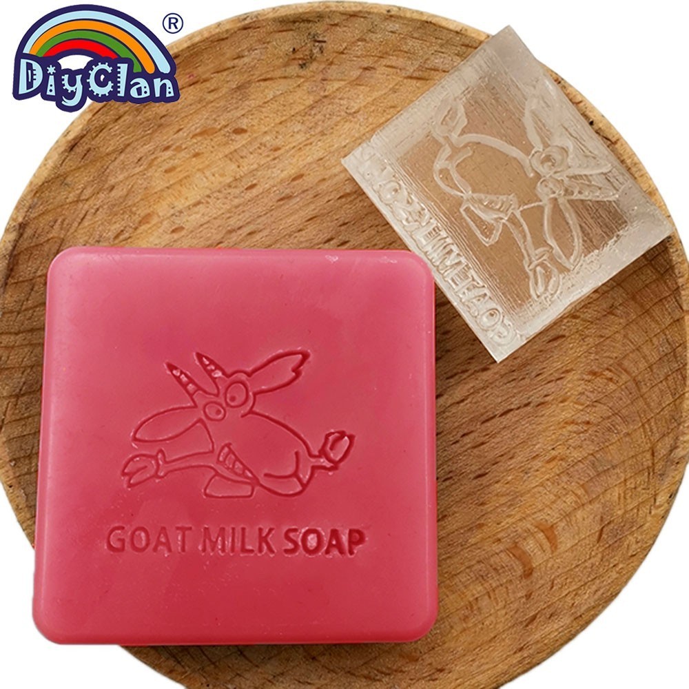 Timbro per sapone in acrilico  - Soap Making Goats Milk recensione e prezzo