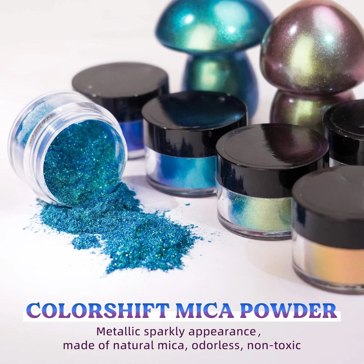 Polvere di mica camaleonte a 1 - Mica Powder Colorant recensione e prezzo