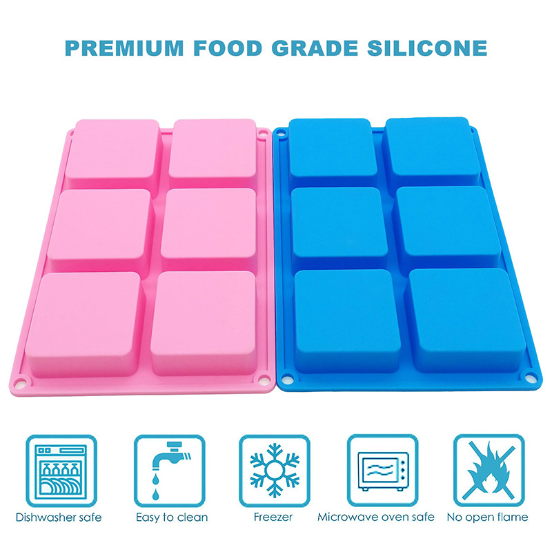 Stampi per sapone quadrati pad - Soap Mold Silicone Loaf recensione e prezzo