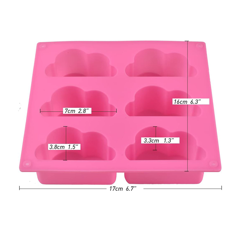 Nuovo stampo in silicone nuvol - Soap Making Websites recensione e prezzo
