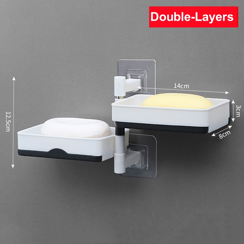 Portasapone Girevole 2/3/4 Pos - Soap Dish Draining recensione e prezzo