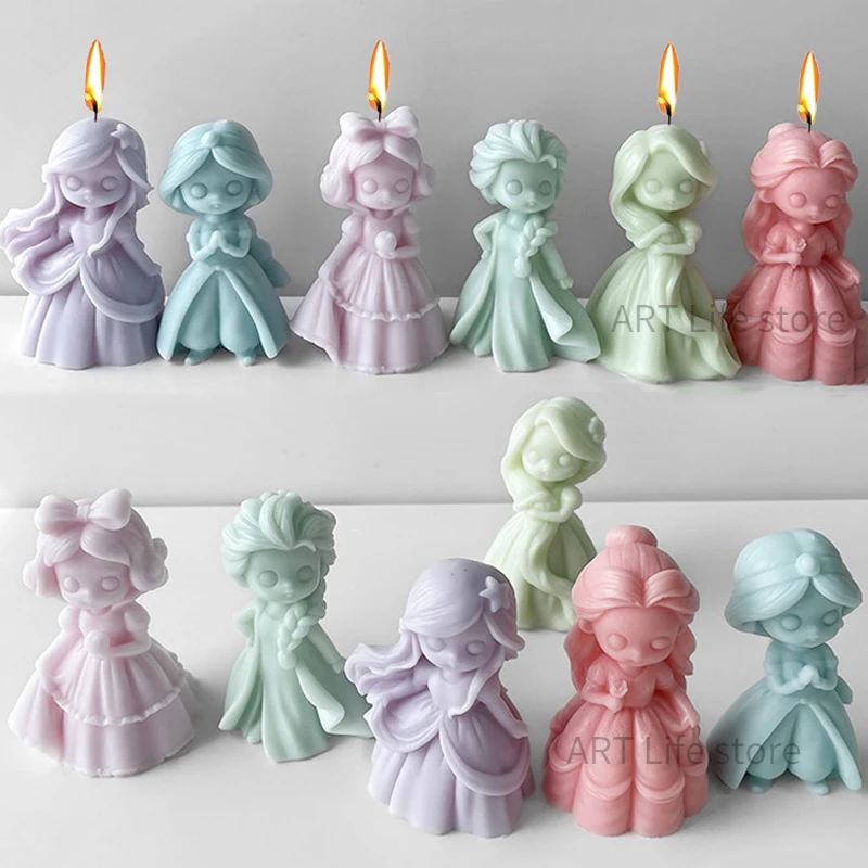 6 Princess Doll stampo per can - Soap Making Business recensione e prezzo