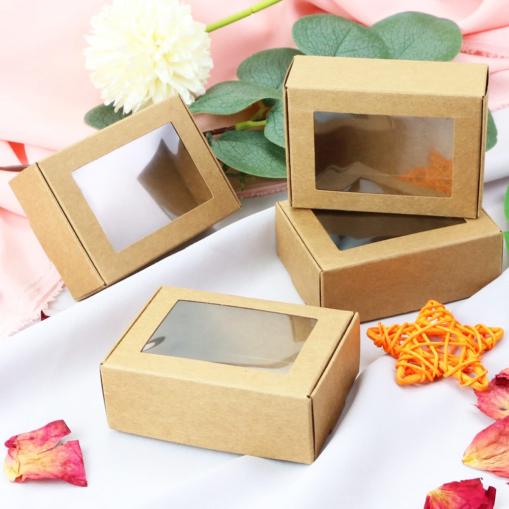 50 Pezzi Mini Scatole in Carta - Kraft Soap Label recensione e prezzo