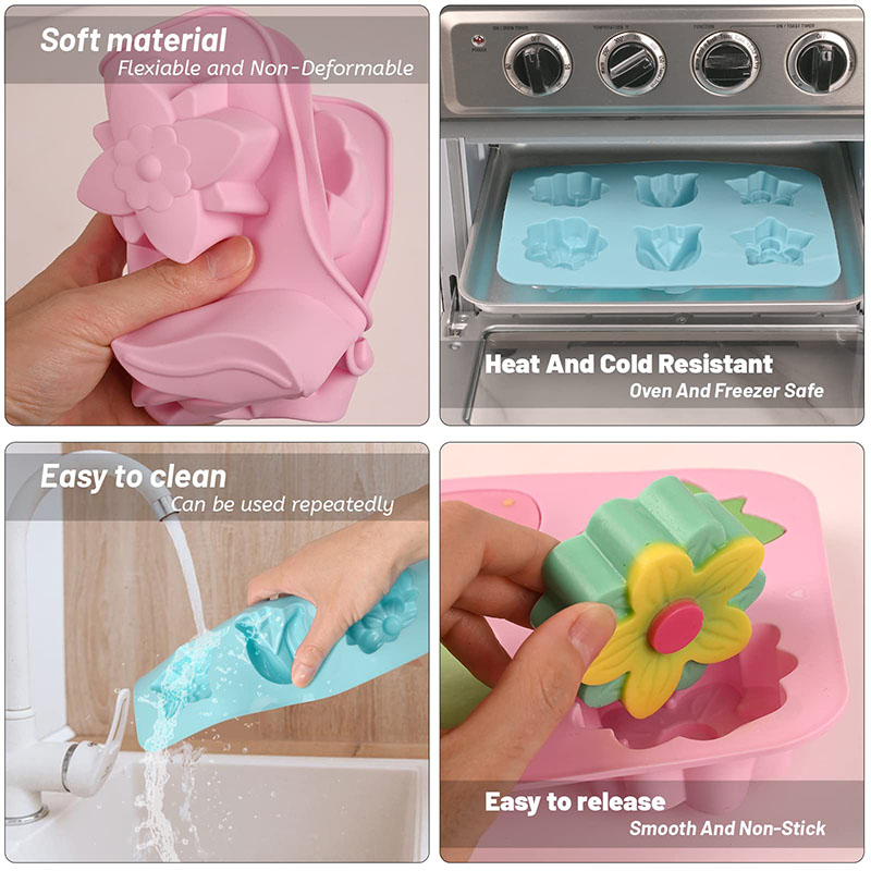 Stampi per torte con fiori in  - Soap Making Websites recensione e prezzo