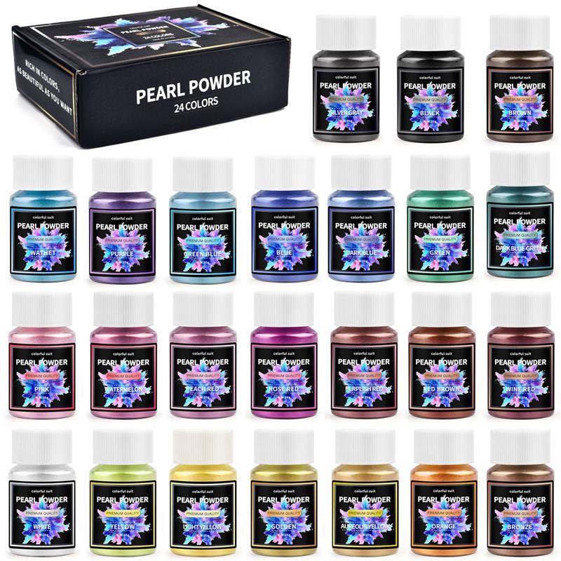 6/24/30 colori resina epossidi - Mica Powder Colorant recensione e prezzo