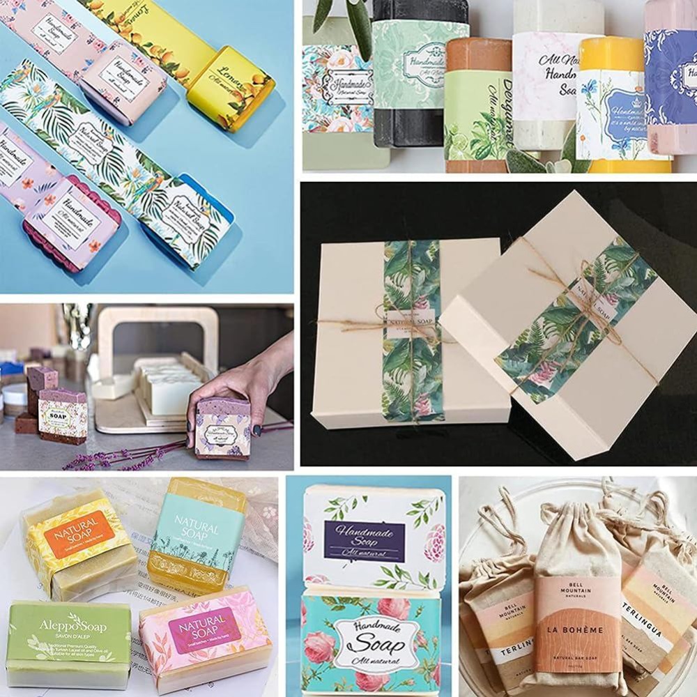 90 Pezzi di Etichette Avvolgen - Soap Making Websites recensione e prezzo