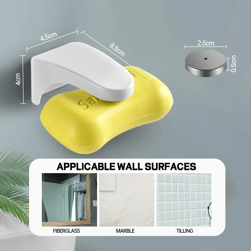 Portasapone Magnetico Senza Fo - Soap Dish Draining recensione e prezzo