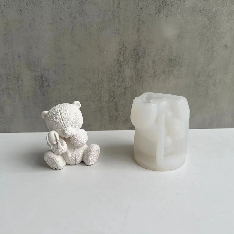 Orso tessuto candela stampo in - Soap Making Business recensione e prezzo