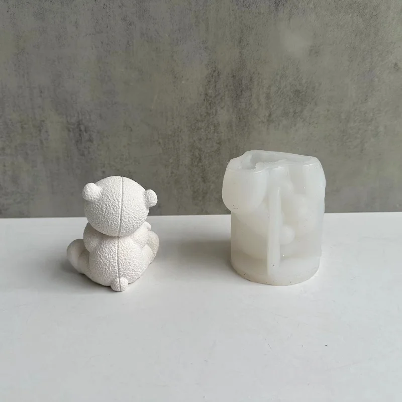 Orso tessuto candela stampo in - Soap Making Business recensione e prezzo