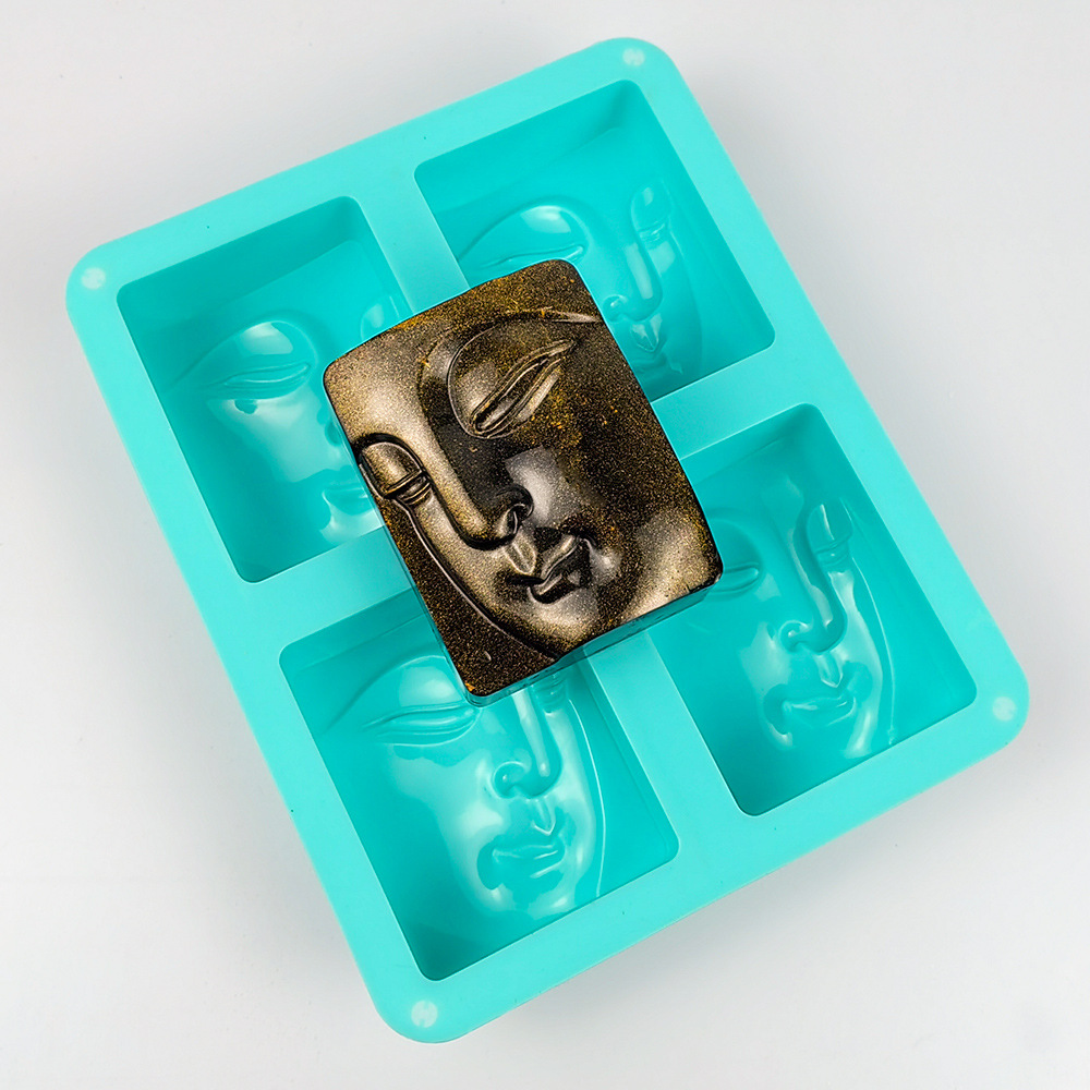 4 fori ritratto religioso sapo - Soap Mold Silicone Loaf recensione e prezzo