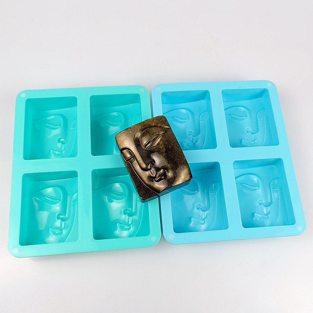 4 fori ritratto religioso sapo - Soap Mold Silicone Loaf recensione e prezzo